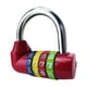 thumbnail image 4 of de combinación de 4 dígitos digital de puerta Protección de pozo, traseña libre para caja de , ROJO Yotijar candado de combinación, 4 of 7