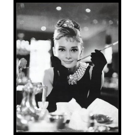 Audrey Hepburn - Breakfast at Tiffanys Poster Poster Print