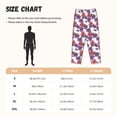 thumbnail image 5 of Fotbe Peonies Women's Pajama Pants,Sleepwear Pants,Pj Bottoms Drawstring And Pockets-XX-Large, 5 of 7