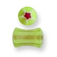 thumbnail image 2 of Acrylic 2G 1/2 in. Lg Glitter Star Yellow w Red Plug Non Metal, 2 of 2