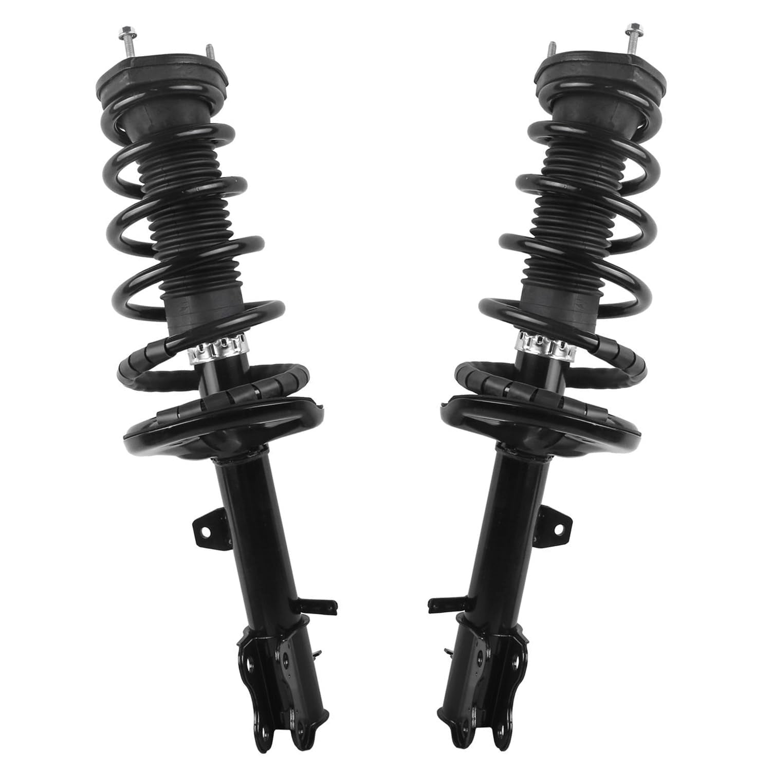 Detroit Axle - AWD Front 8pc Struts Kit for 2001 2002 2003 Toyota Highlander, Front and Rear Struts & Coil Spring Sway Bars Replacement Suspension Quick Install Ready Struts Shocks Assembly