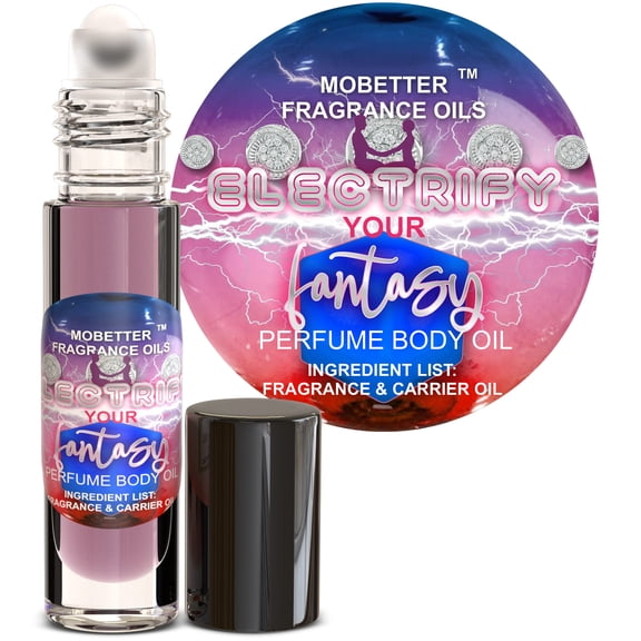 MOBETTER FRAGRANCE OILS Electrify Your Fantasy Women Perfume Body Oil 10ml Roll On