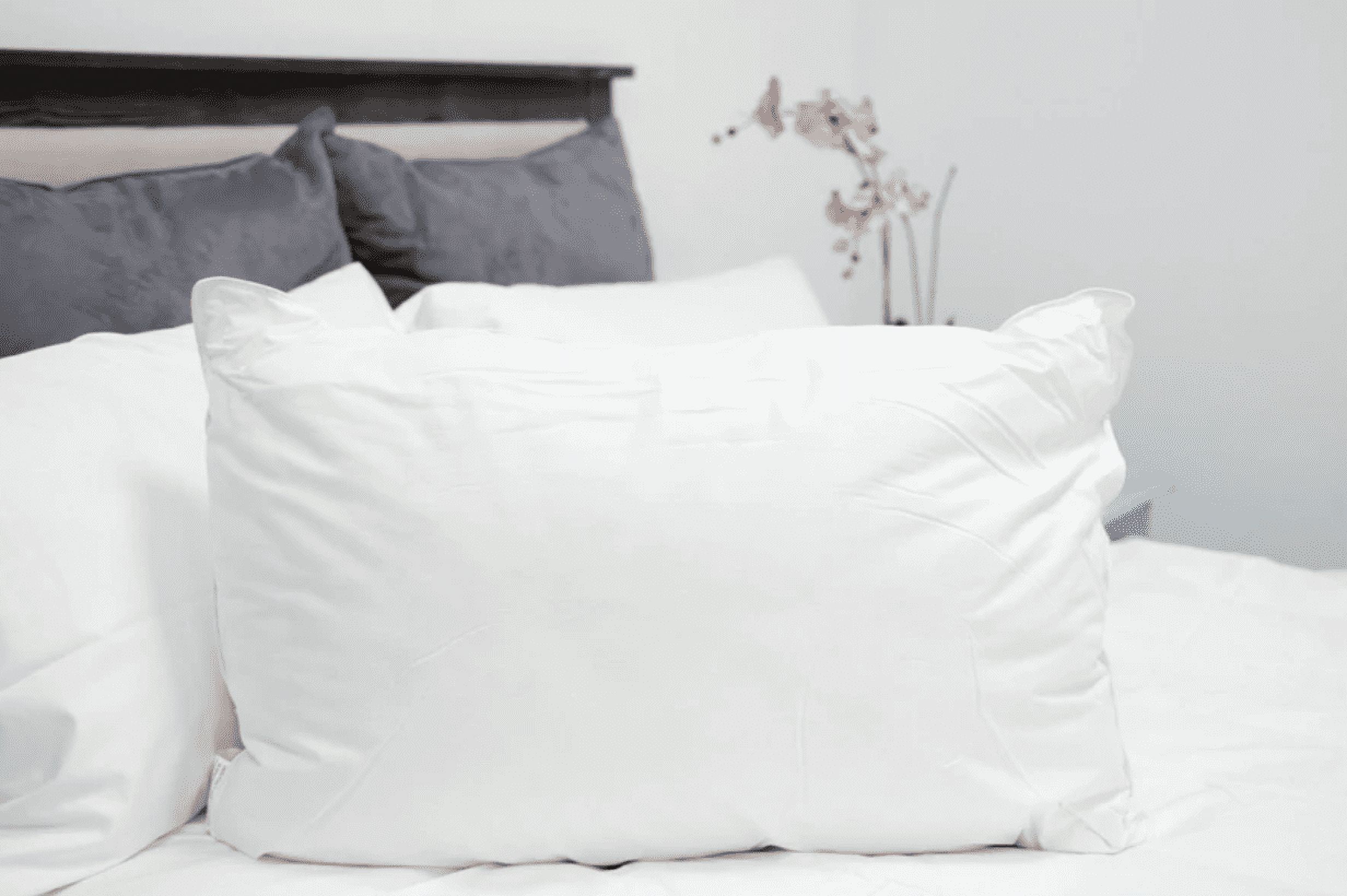 Royal Hotel Collection Luxury Down Pillow, Medium-Firm, 500 Thread