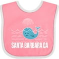 thumbnail image 3 of Inktastic Santa Barbara California Beach Vacation Boys or Girls Baby Bib, 3 of 4