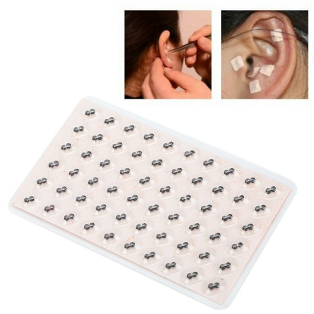 Etiqueta engomada del punto de acupuntura del oído semillas del oído cómodas de usar ayuda a dejar de fumar para el tratamiento para el salón
