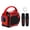 Red, variant on Portable Karaoke Speaker, Mini Wireless FM Radio, Stereo Surround Bass Boost, 7‑Color RGB Lights, Dual Built‑in Mics, USB Input for TV, Parties & Mobile Phones