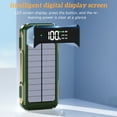 thumbnail image 5 of 20000mAh Solar Power Bank 4 USB Portable Backup External Battery Charger for Cell Phone Green, 5 of 6
