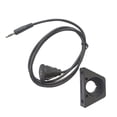 thumbnail image 7 of 1M 3.5mm Male to Female Car Boat Truck Dashboard Flush AUX Extension Flush Mount, 7 of 7