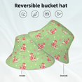 thumbnail image 2 of Balery Cute Poodle Dog Sombreros para el sol para hombre y mujer, sombrero de pescador con UPF 50+, 2 of 6