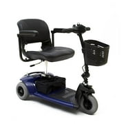 Pride Travel Pro 3-Wheel Travel Scooter, Blue