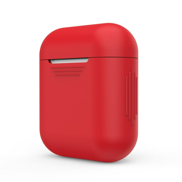 Case Estuche Funda Protector para Apple AirPods - Kit 5 En 1 - ROJO OEM