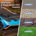 thumbnail image 7 of Ambifirner Ride On Car, 12V Electric Vehicle w/Remote Control,3 Speeds, LED Lights, Horn, Music, MP3, USB, Spring Suspension, 4 Wheeler for Boy Girl Gift, Electric Car for Kids, 7 of 7