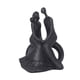 thumbnail image 3 of Estatua de pareja, escultura de amantes, colección moderna, adorno decorativo de escritorio para sentarse, 3 of 9