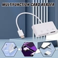 thumbnail image 6 of USB C 3-in-1 Hub Converter Type-C Adapter SD Card Reader For Laptop MacBook Pro, 6 of 12