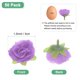 thumbnail image 3 of Uxcell 50 Paquete Cabezas de Rosas Artificiales 1.2'' Pequeña Cabeza de Rosa de Seda Falsa para Decoraciones de Ramo de Boda Fiesta Púrpura Claro, 3 of 7
