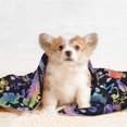 thumbnail image 4 of Yiaed Colorful Animals Print Dog Blankets-Cat Blanket Washable for Couch Protection,Puppy Blanket, Soft Plush Reversible Throw Furniture Protector-Small, 4 of 8
