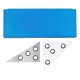 thumbnail image 2 of Solid Angle Plate Set 30-60-90 Degree & 45-45-90 Degree, Triangle Angle Block Hardened Steel with Precision Ground Angle, 2 of 5