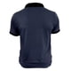 thumbnail image 5 of Blusa y camisa de manga corta con cuello vuelto para hombre, estilo casual, con botones y bolsillos, color liso, de poliéster., 5 of 8