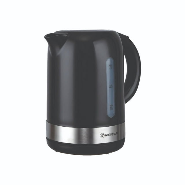 Westinghouse 1.7L Plastic Kettle, Black