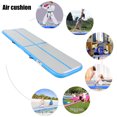 thumbnail image 3 of Fbsport Blue 6m*1m*0.2m Inflatable Air Track Tumbling Gymnastic Mat Floor Home Training 20cm Thick, 3 of 6