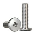 thumbnail image 3 of (100pcs) Nickel -Plated Carbon Steel Head Flat Tail Screws M3x16mm Head diameter: 5.8mm., 3 of 4