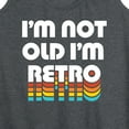 thumbnail image 3 of Instant Message - I'm Not Old I'm Retro - Women's Racerback Tank Top, 3 of 6