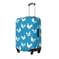 thumbnail image 2 of Salouo Cartoon Chicken Pattern Travel Dust-proof Suitcase Cover, Softside Suitcase Protector Luggage Cover Protector for 18-32inch ,Not Included Suitcase, 2 of 8