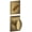 Gold, variant on Schlage F59SIE609ADD Siena Single Cylinder Interior Pack - Brass