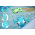 thumbnail image 3 of Baby bath water toy - 3pcs Wind-up Swimming Sea Turtles Bath Toy, No Battery Mold-Free Anti-Rust Interactive Toy for Kids 18M+, 3 of 5