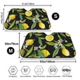 thumbnail image 7 of Lsque Lemon Fruits Flowers Leaves Car Windshield Sun Shade | Accordion Folding Style Auto Shade for Car Truck SUV Van | Blocks UV Rays Sun Visor Protector | Medium, 7 of 7