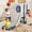 Blue, variant on Toddler Slide, Kids Indoor Playset with Basketball Hoop and Telescope