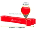 thumbnail image 3 of ProsourceFit XFit Power Resistance Bands, Heavy Duty 41" Long, 40 lb to 80 lb, 3 of 8