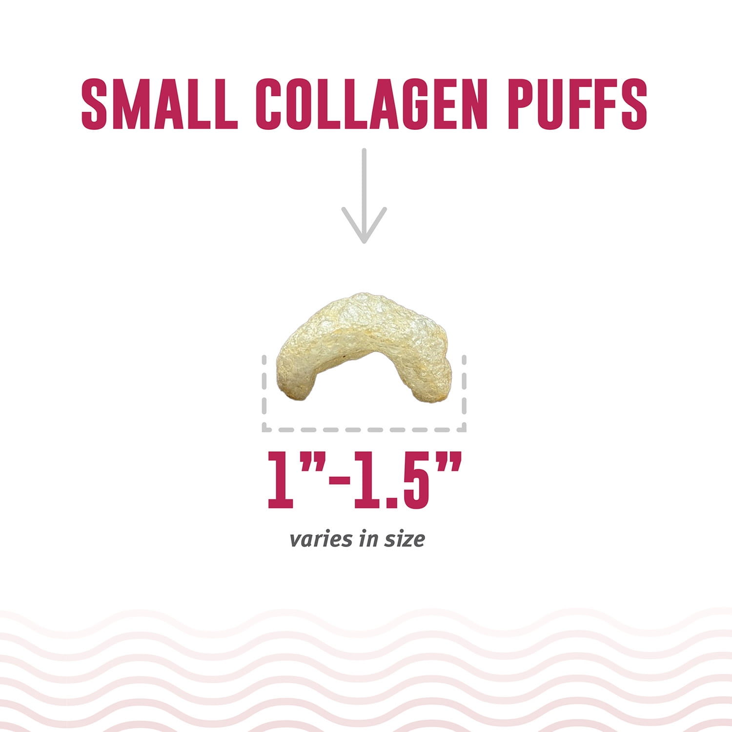 Icelandic+ Collagen Puffs: Baked Beef with Lamb Marrow - .5oz Bag, Small Cat Treats, Crunchy Protein Bites, 2 Ingredient Pet Treats, Natural Snacks