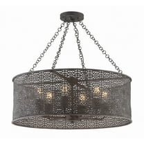 Crystorama Lighting - Six Light Chandelier - Chandelier - Jasmine - 6 Light
