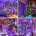 thumbnail image 5 of 33FT 100 LED String Lights Outdoor/Indoor, Super Bright Christmas Lights, Waterproof 8 Modes Plug in Fairy Lights for Christmas Tree Bedroom Party Wedding Garden, 5 of 8