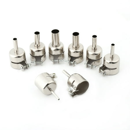 

Heat Nozzle 8PCS Nozzles Tips For Repairing Heat Nozzles Kit Soldering Repair Tool For Soldering Station