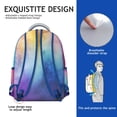 thumbnail image 2 of Nebula Celestial Space Students Backpack Galaxy Outer Space Design, Lightweight and Comfortable School Bag for Space Geek Students, 2 of 4