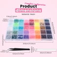 thumbnail image 2 of Bedazzling Kit,24/28/40/42 Colors Bedazzler Kit with Rhinestones,Nail Art Accessories Craft Kits for Crafting DIY Arts & Crafts Gifts, 2 of 9