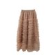 thumbnail image 3 of TaTaai Women Casual Solid Tulle Elastic Waist Layered Cake Skirt Knee Length Street Style Party Wear Lightweight Breathable Non-See-Through Stylish Skirt Gift, 3 of 5