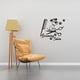 thumbnail image 4 of Injueey Adhesivo de pared para mascotas, papel tapiz de moda para el cuidado de mascotas, tijeras, decoración del hogar, calcomanía artística Decoración del hogar Injueey HA077436-00B, 4 of 6