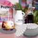 thumbnail image 3 of 10 Pcs Absorbent Drinks Coasters With Holder, 5 Colors Coasters For Drinks Absorbent, Cotton Woven, 3 of 3