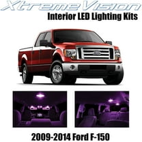 XtremeVision Interior LED for Ford F-150 2009-2014 12 pcs Pink Interior LED Kit   Installation Tool