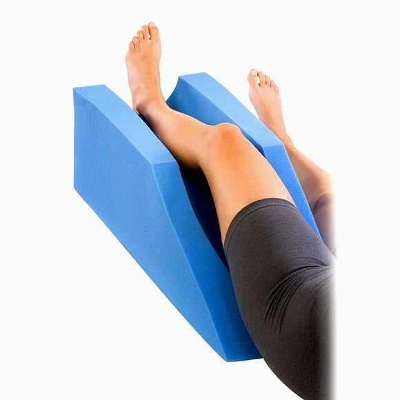 ElevateEase Leg Rest Pillow - Orthopedic Foam Wedge Cushion for Elevating Legs, Improving Circulation, and Reducing Swelling - Supportive Leg Elevator Pillow for Sleeping and Recovery