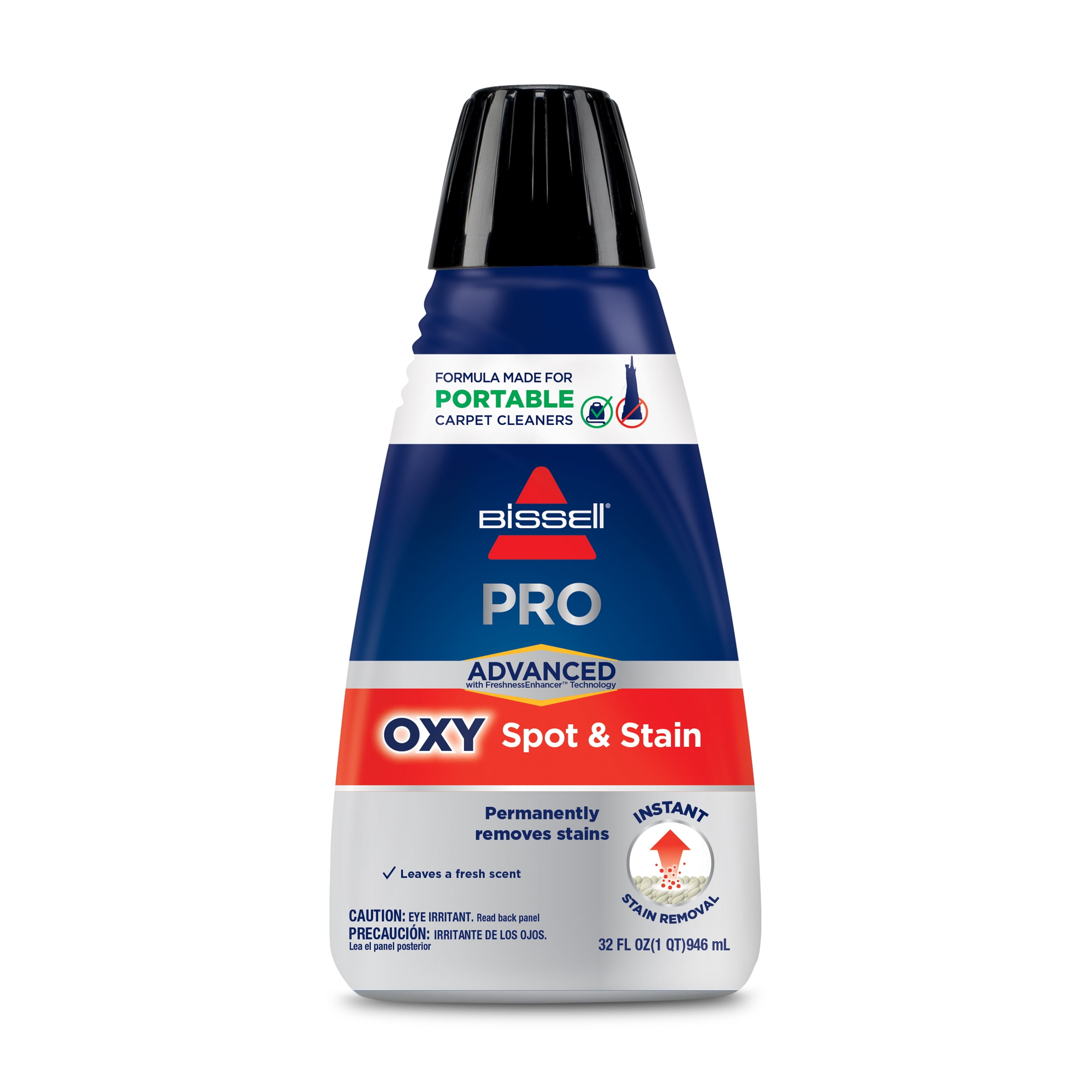 BISSELL Advanced Pro Oxy Spot & Stain Formula for Portable Spot Cleaners, 32oz, 2038W