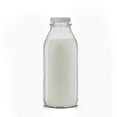 thumbnail image 3 of Brightware Glass Milk Bottles – 32 oz – Set of 3, 3 of 8