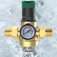 thumbnail image 4 of WINDLAND Pressure Regulator with Water Pressure Gauge and Mesh Filter for Drinking Water, 4 of 8