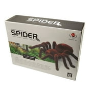 Remote Control Spider Realistic Wireless RC Tarantula Prank Toys Remote Control Toy Moving Pet Toy Pranks for Kids Birthday Fool Day Halloween Gags & Practical Joke Toys