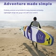thumbnail image 2 of Quashley Wide Inflatable Stand up Paddle Board, 11 ft x 34 inch All-Around SUP Board with Paddle, Hand Pump, Backpack and Leash, 2 of 7