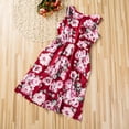 thumbnail image 5 of Robe Assortie Mère Fille Famille Maman et Moi Robes Maxi à Fleurs, 5 of 5