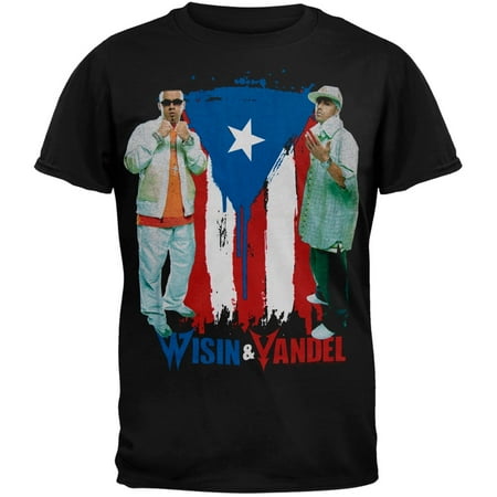 Rico Frog T-shirt - Wisin & Yandel - Puerto Rico Portrait T-Shirt